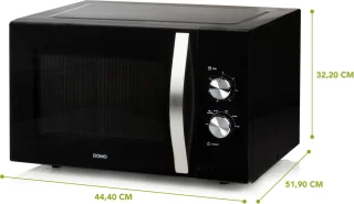 DOMO DO2431 Solo Magnetron 30L Zwart
