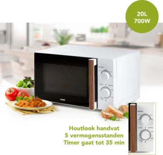 DOMO DO2720 Solo Magnetron 20L 700W Houtlook