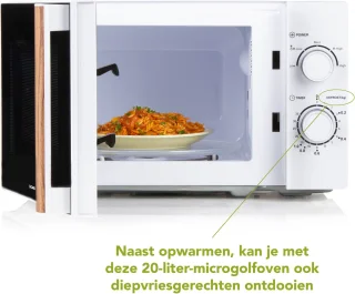 DOMO DO2720 Solo Magnetron 20L 700W Houtlook