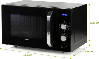 DOMO DO2924 Microgolfoven 23L 800W Zwart