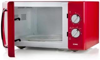 DOMO DO2925 Magnetron Retro 25L Rood