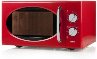 DOMO DO2925 Magnetron Retro 25L Rood