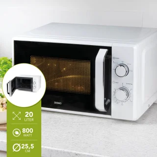 DOMO DO3120 solo microgolfoven 20L wit