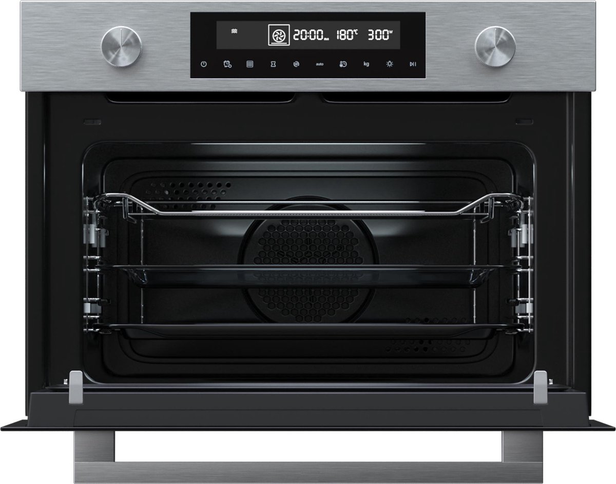 Wat vinden we goed aan de ETNA CM450RVS Inbouw Combi-Oven 50L RVS