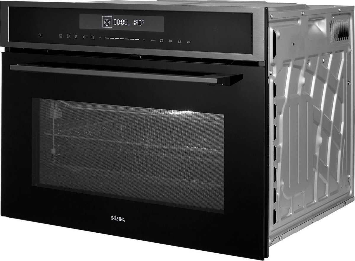 Wat vinden we goed aan de ETNA CM650Ti Inbouw Combi-Oven 50L Black Titanium