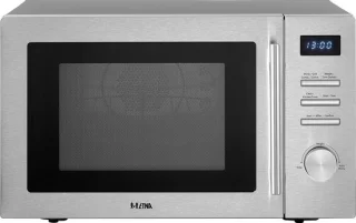 ETNA CMV334RVS Combi Magnetron Vrijstaand 34L Zwart