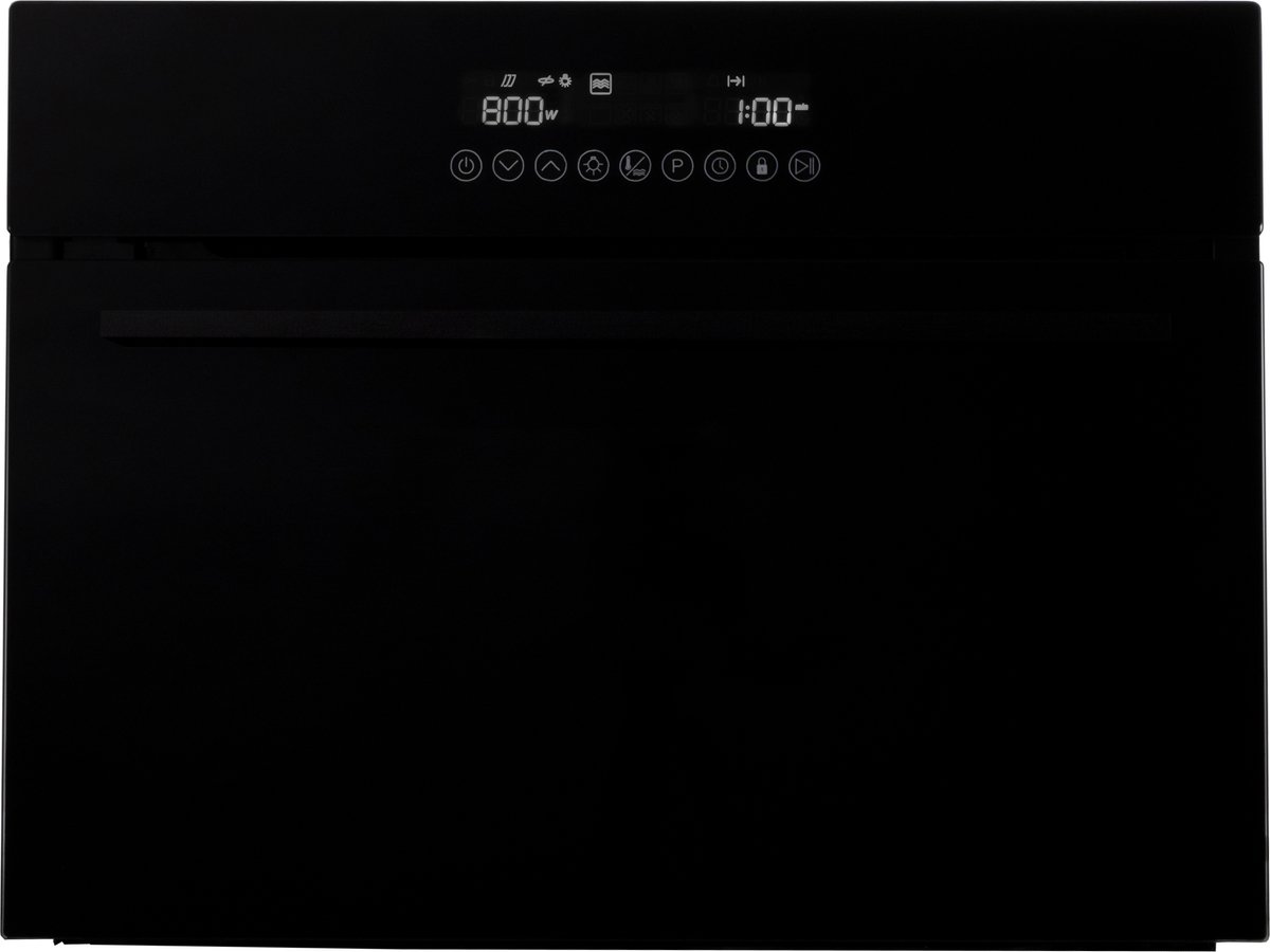 De Exquisit EBM4545-2BL Combi-Magnetron Inbouw 45 cm in één oogopslag