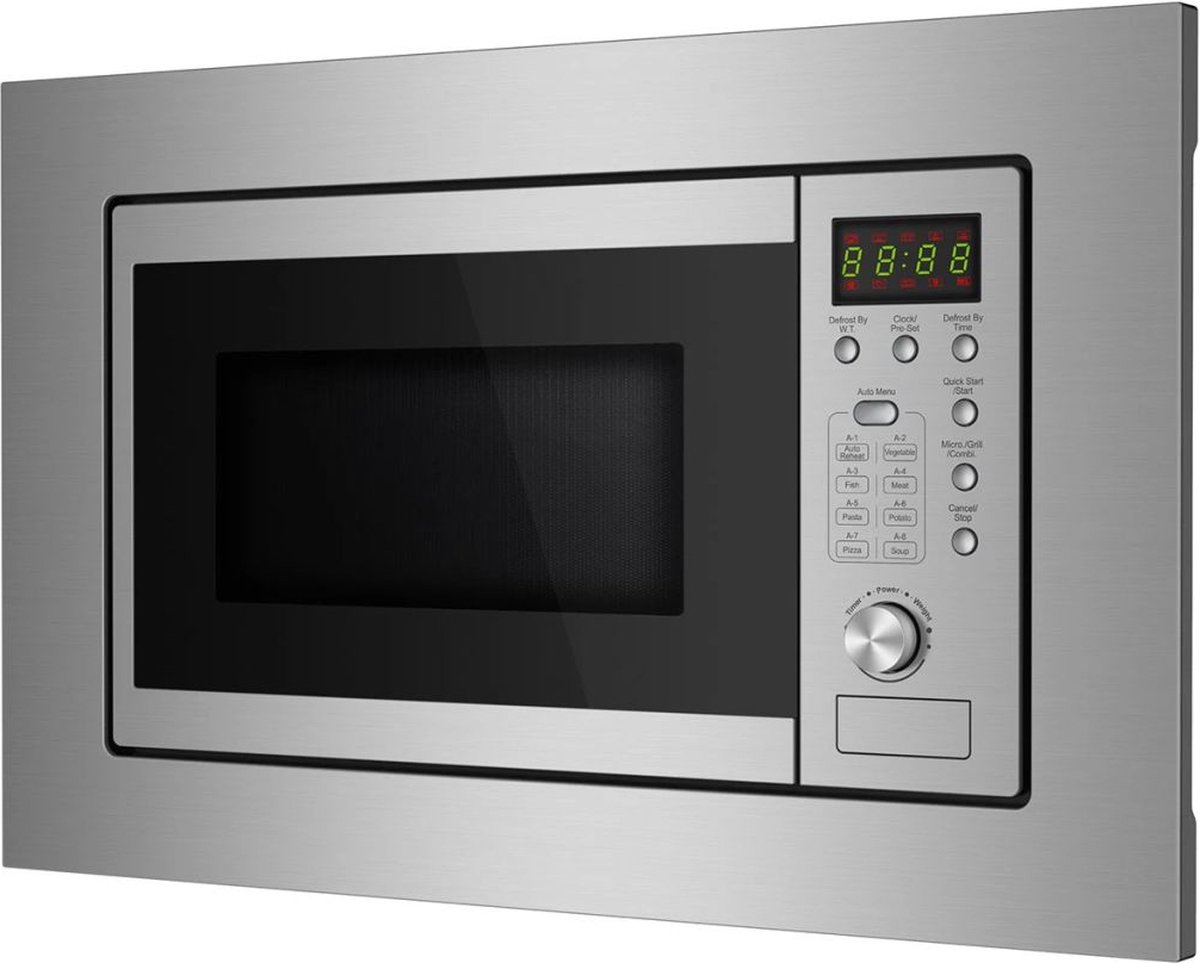 Wat vinden we goed aan de Exquisit EMW20.1G Inbouwmagnetron RVS 20L Nis 36