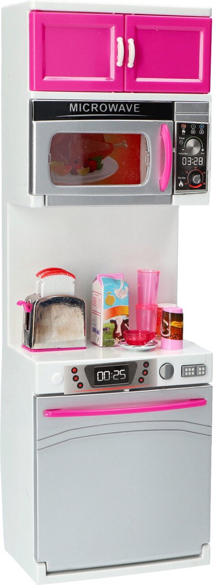 Fleur Keuken Speelset Vaatwasser en Magnetron