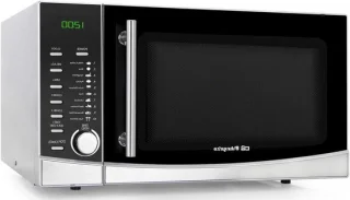 Grill magnetron-oven combinatie 34 liter grijs
