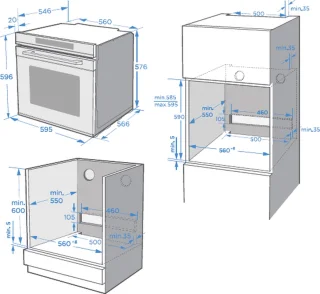 HAMBURG7189EBMBL Professionele Horeca Oven