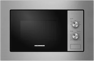 Heinner Inbouwmagnetron 20 L Zwart/Zilver