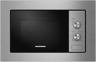 Heinner Inbouwmagnetron 20 L Zwart/Zilver
