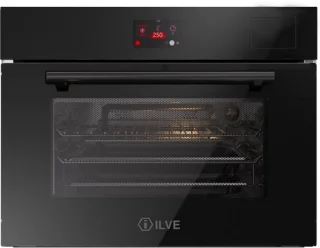 ILVE compact 45 cm Pro-Plus glas zwart