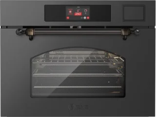 ILVE Compact 45cm Nostalgie mat grafiet brons inbouw