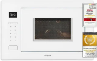Inbouw grill magnetron 25 liter wit