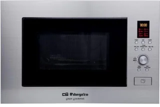 Inbouw magnetron met grillfunctie, 23 liter, roestvrij staal