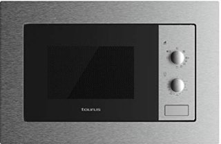 Compacte en krachtige inbouwmagnetron met grill – 20 L RVS