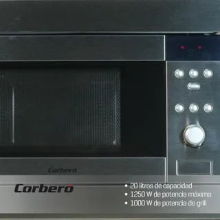 Inbouwmagnetron 20L RVS