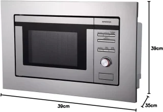 Inbouwmagnetron RVS