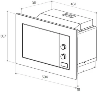 Inbouwmagnetron