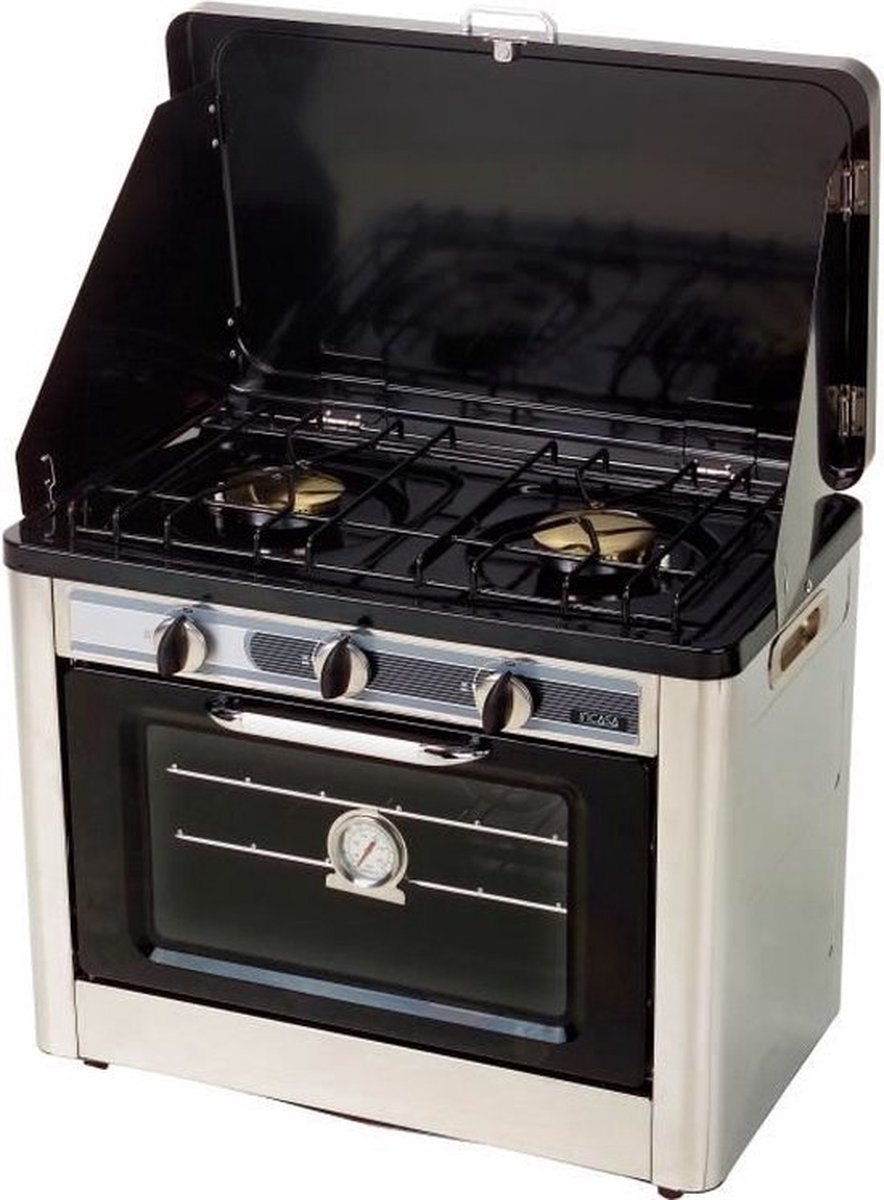 Wat vinden we goed aan de INCASA 016463 Oven met 2 Campingbranders