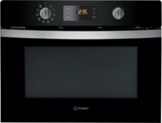 Indesit inbouwmagnetron zwart