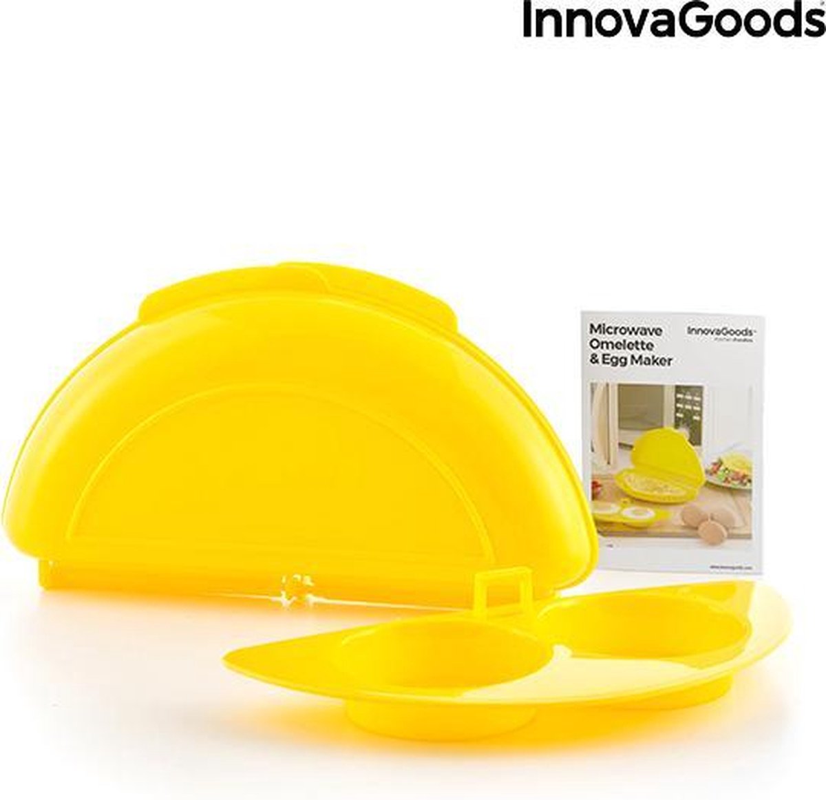 Wat vinden we goed aan de InnovaGoods Omeletmaker Magnetron Eierkoker