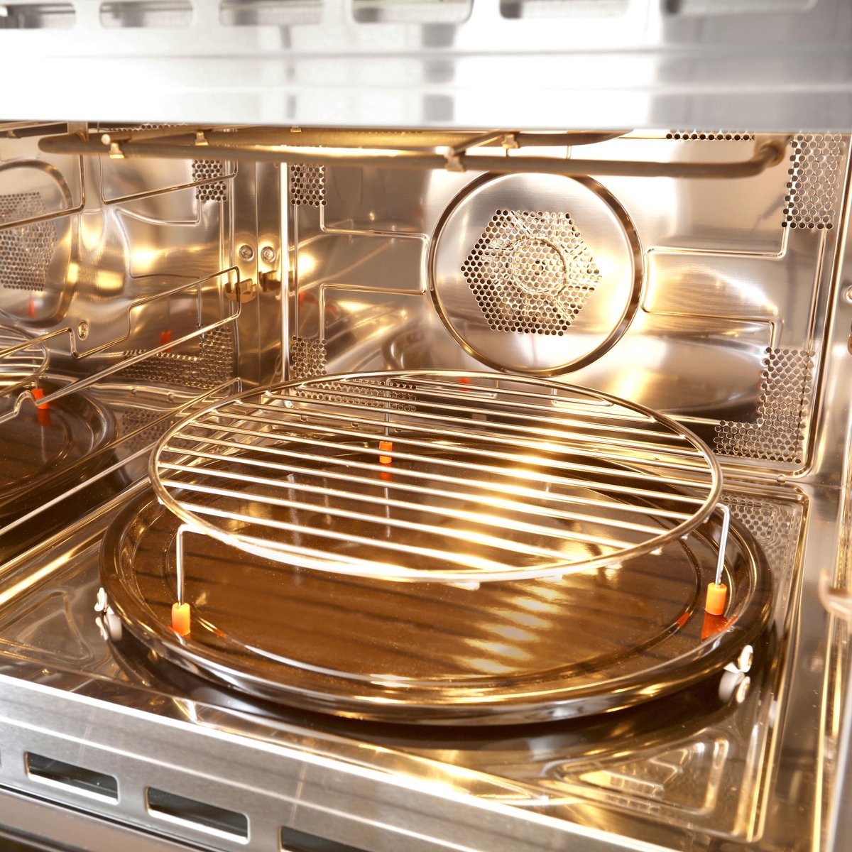 Inventum IMC6044GK Inbouw Combi-oven 44L Zwart/RVS