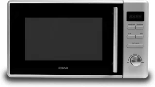 Inventum MN207S Vrijstaande Magnetron 20L RVS/Zwart