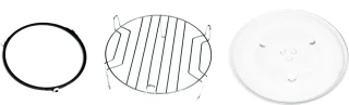Inventum MN255C combimagnetron vrijstaand 25L RVS/Zwart