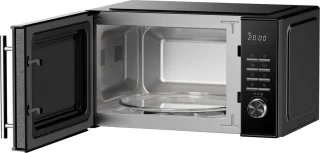 Inventum MN257SB vrijstaande solo magnetron zwart 25L