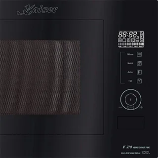 Kaiser EM 2510 inbouw magnetron 25L zwart glas