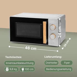 Keukenmagnetron 20 L