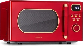 Klarstein Julieta Magnetron met grill - Retro Rood