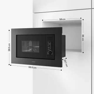 Klarstein Verosteel inbouwmagnetron