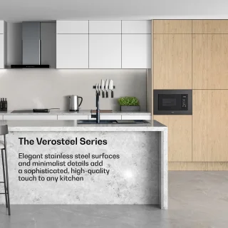 Klarstein Verosteel inbouwmagnetron