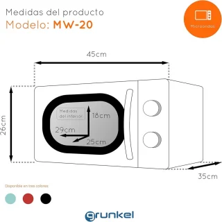 Magnetron 20 L - 700 W
