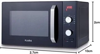 Magnetron 23L Zwart