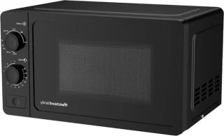 Magnetron met grill - 20 liter - zwart