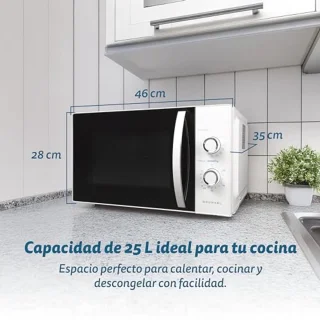 Magnetron met grill 25L - 800W