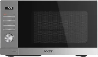 Magnetron met grill en oven combi 28 x 469 cm roestvrij staal