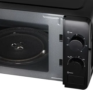Magnetron met mini oven 20 liter zwart