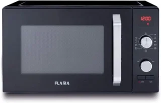 Magnetron ovenverwarmer 23 liter zwart