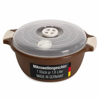 Magnetronkom - 1,8 liter - bruin