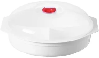 Magnetronkom met deksel - 1 liter
