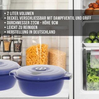 Wat vinden we goed aan de Magnetronkomset 2-delig 1,8 L