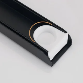 Magnetronplank van roestvrij staal, uittrekbaar en wandmontage