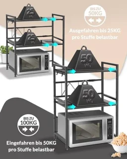 Magnetronrek staand 3-laags staal
