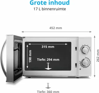 MEDION magnetron MD 15644 wit 17L 700W